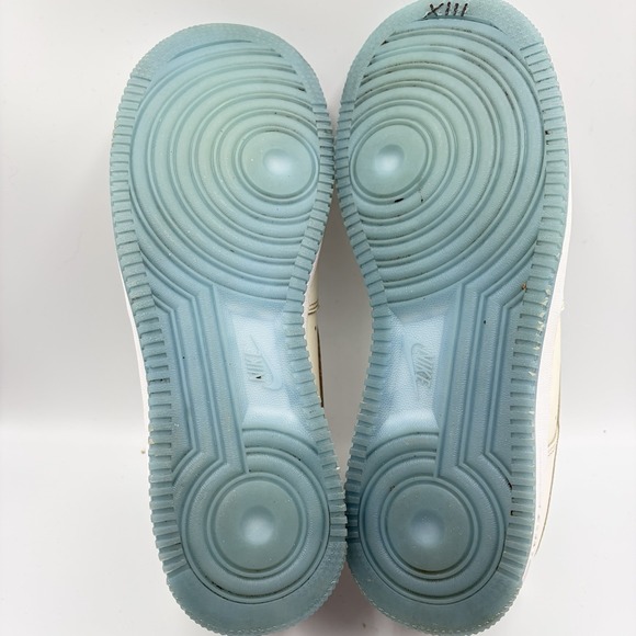 Nike Air Force 1 \'21 Low White Blue Mens size 10 shoes sneakers DA8301-100‎ main image 5